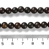 Natural Polychrome Jasper/Picasso Stone/Picasso Jasper Beads Strands G-C160-01-6mm-5
