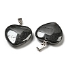 Synthetic Non-magnetic Hematite Pendants G-G956-B70-FF-2