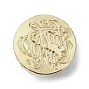 Follow Your Heart Wax Seal Brass Stamp Heads AJEW-M038-01G-G-2