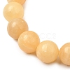 Natural Honey Jade Bead Strands G-K153-B26-12mm-5