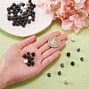 120Pcs 6 Style Natural & Synthetic Gemstone Round Beads Sets G-CJ0001-46-4