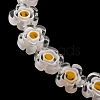 Handmade Millefiori Lampwork Beads Strands LAMP-G164-03O-3
