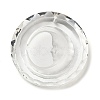 Transparent Glass Pendants GLAA-F118-06-8