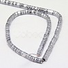 Electroplate Non-magnetic Synthetic Hematite Beads Strands X-G-J165-3mm-08-2