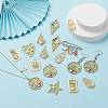 Epoxy Resin Pendants RESI-X0001-40-1