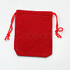 Velvet Cloth Drawstring Bags TP-C001-50x70mm-2-2