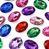 Imitation Taiwan Acrylic Rhinestone Cabochons GACR-A007-18x25mm-M-2