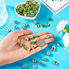 Handmade Polymer Clay Rhinestone Pave Disco Beads RB-TA0001-20A-7