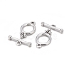 Tibetan Style Alloy Toggle Clasps X-LF8418Y-1