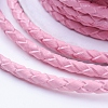 Round Braided Cowhide Cords WL-L009-01P-3