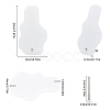 Acrylic Earrings Display Frame EDIS-SC0001-03C-2