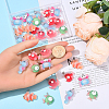 30Pcs 6 Styles Opaque Resin Pendants RESI-YW0003-50-4