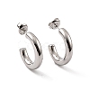 Non-Tarnish 304 Stainless Steel Stud Earrings for Women EJEW-G346-07C-P-1