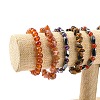 Linen T-Bar Bracelet Display Stands BDIS-WH0003-04B-5