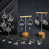 DIY Eye of Ra/Re Dangle Earring Making Kits DIY-SC0019-68-4