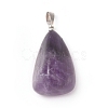 Natural Amethyst Pendants G-k302-B11-2