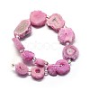 Natural Druzy Quartz Crystal Beads Strands G-F582-A-3