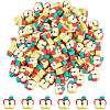 200Pcs Handmade Polymer Clay Beads CLAY-SC0001-64A-1