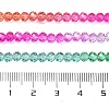 Transparent Painted Glass Beads Strands DGLA-A034-T3mm-A03-3