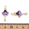 Printed Alloy Pendants ENAM-ZX002-32F-3