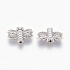 Tibetan Style Alloy Dragonfly Beads X-TIBEP-GC191-AS-NR-2