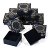 10Pcs Sun Moon Star Printed Cardboard Gift Boxes CBOX-TA0001-21B-1