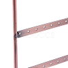 Rectangle Shape Iron 3-Tier Earring Display Stand EDIS-K002-03R-4