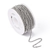 Tarnish Resistant 304 Stainless Steel Curb Chains CHS-R008-04-4