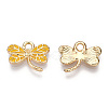 Light Gold Plated Alloy Pendants ENAM-T009-69C-RS-1