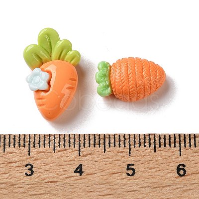 Opaque Resin Cabochons RESI-K043-32-1