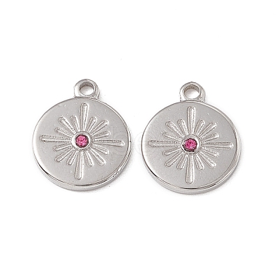 201 Stainless Steel Charms STAS-J401-VC594-1