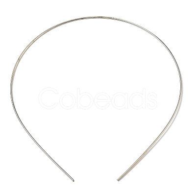 Non-Tarnish Steel Wire Hair Band Findings MAK-K021-09P-1