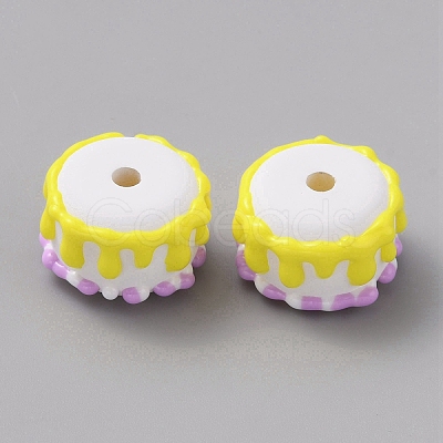 Opaque Resin Imitation Food Decoden Beads RESI-TAC0018-40-1