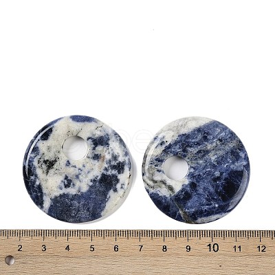 Natural Sodalite Pendants G-C140-10B-1