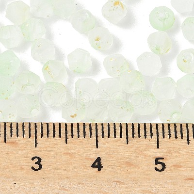 Frosted Glass Beads FGLA-D300-01-1