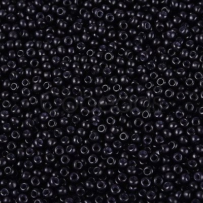 11/0 Grade A Baking Paint Glass Seed Beads X-SEED-N001-A-1064-1