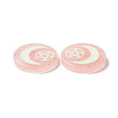 Resin Cabochons RESI-G055-02F-1