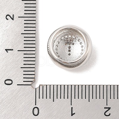 Rack Plating Brass & Cubic Zirconia Pendants KK-Z047-07P-T-RS-1