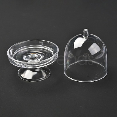 Transparent Plastic Candy Packing Box DIY-B028-01B-1