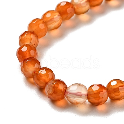 Natural Carnelian Beads Strands G-E571-35A-1