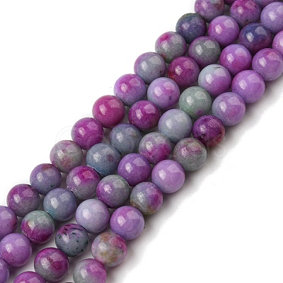 Jade Beads Strands G-D264-6mm-XH06-1