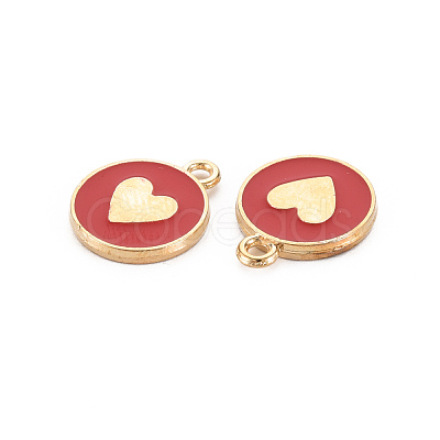 Alloy Enamel Pendants ENAM-S121-181D-1