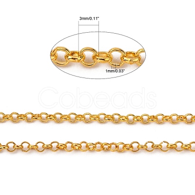 Iron Rolo Chains CH-S068-G-LF-1