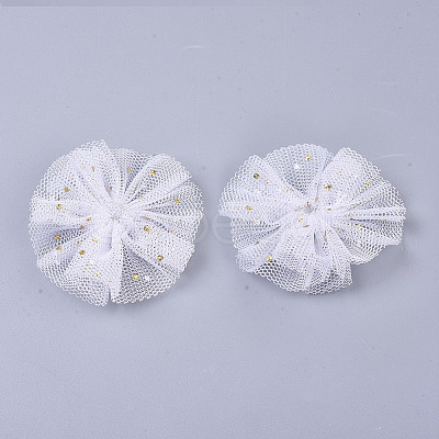 Organza Fabric Flowers FIND-R076-01J-1-1