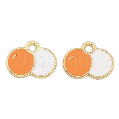 Alloy Enamel Pendants FIND-I065-01F-G-1