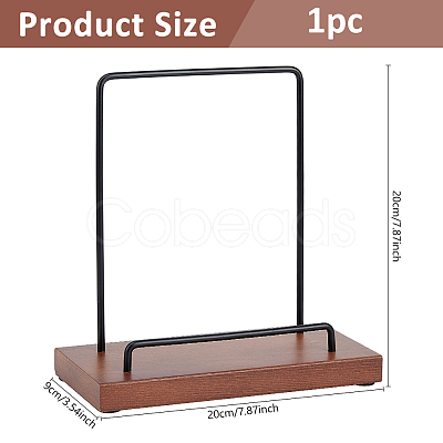 Wood Record Display Stands ODIS-WH0025-292-1