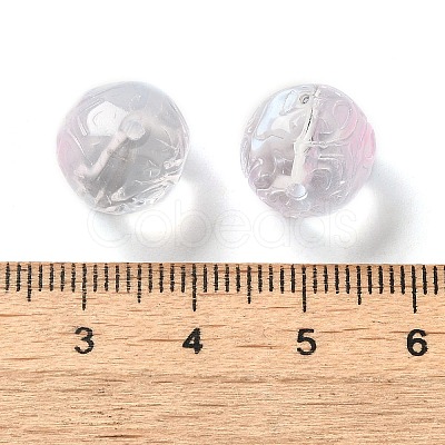 Transparent Glass Beads GLAA-A012-02B-1