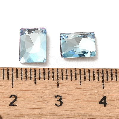 Glass Rhinestone Cabochons RGLA-P037-12B-D202-1