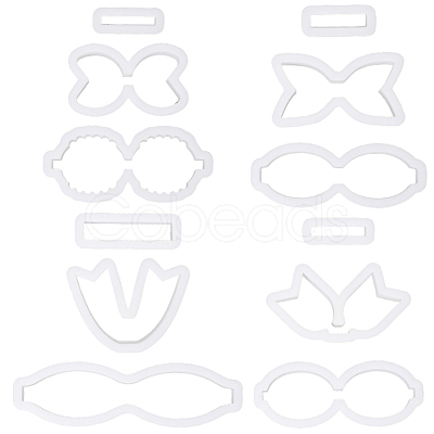 4 Boxs 4 Styles Plastic Molds DIY-SC0030-53B-1
