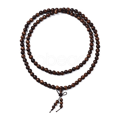 Mala Bead Bracelet WOOD-T030-02-1